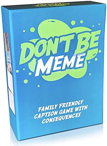 Don’t Be Meme - Family Games, Fun Games for Family Game Night, Card Games Kids 8-12, Board Games for Family Night, Family Games for Kids and Adults, Card Games Teens, Family Board Games, Teen Games