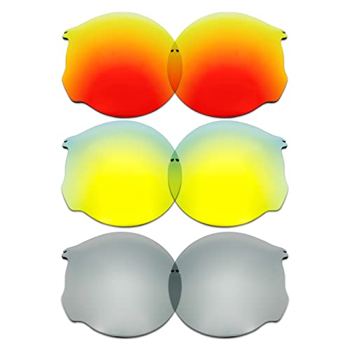 Lentilles pour Oakley Tailend idéales pour la conduite et les sorties en pack 3 couleurs
