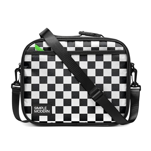 Image of Simple Modern Hadley Lunch Box with Shoulder Strap | Kids & Adults | Insulated Bag with Pockets for Women, Men, Girls, Boys