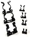 100 x Assorted Sizes Tool Clip Open Type Carbon Spring Steel 6mm - 50mm