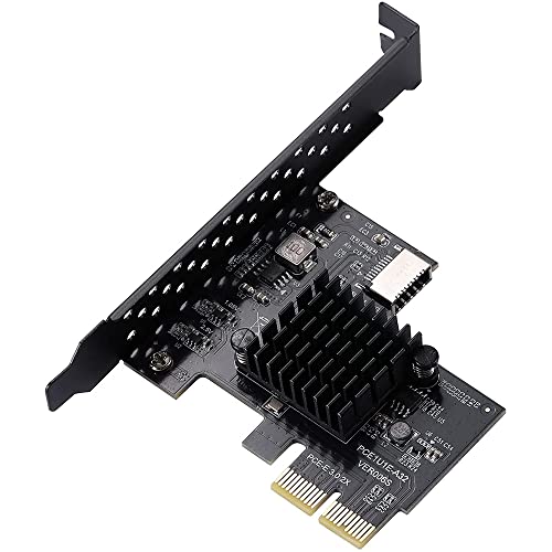Carte PCI-E USB 3.1 Gen2 10 Gbps pour ajouter un connecteur interne Type-E