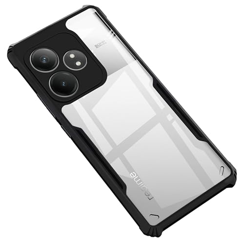 Amazon Brand - Solimo Back Case Cover for Realme GT 6T 5G (Polycarbonate, Thermoplastic Polyurethane_Matte Black) (B0D8YLSWYQ) Amazon Price History, Amazon Price Tracker