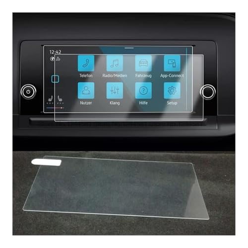 Film protection navigation Caddy 2020-2022 écran tactile 8,25 pouces anti-rayures