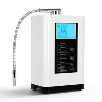 Peakur Alkaline Water Ionizer Machine with 5 Titanium Plates