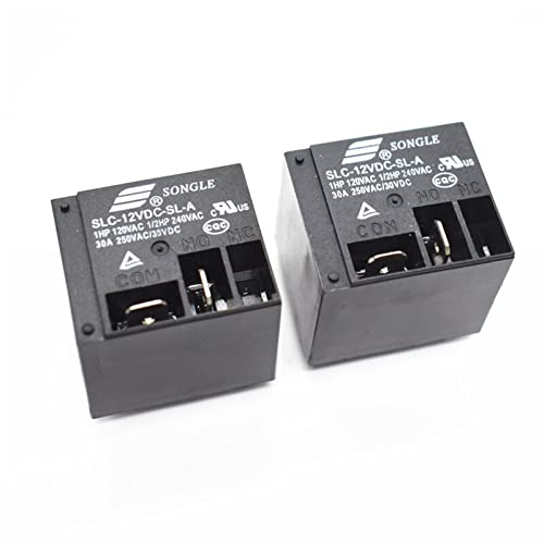 Relés de potencia SLC-12VDC-SL-A de 12V evitan sobrecalentamientos en sistemas T91 de 30A