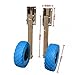 DjxAzthuria Stainless Steel Boat Transom Launching Wheel for Inflatable Boat Kayak Dinghy Yacht Raft Trolley Kayak Accessories Boat Dolly Boat Launching Wheels Boat Launching