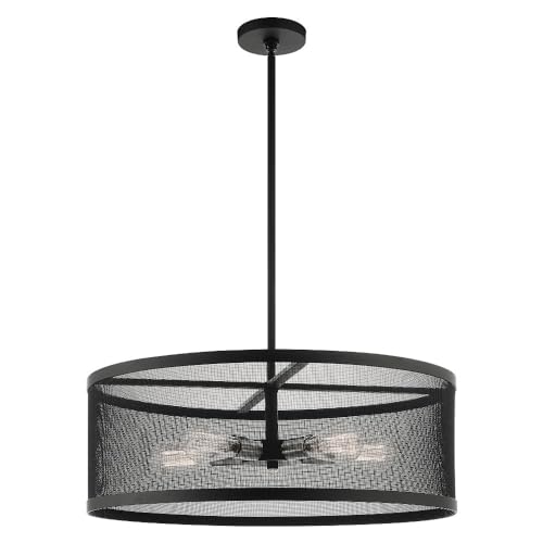 Image of Livex Lighting 5-Light Chandelier, Black