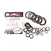 LINK-LOCK 30PCS FKM Viton OK.01.H0004S Engine coolant Pipe/Water Hose O-Ring Kit 17211742636 17211712354 17227581147 11537545278 for BMW N52 N51 E90 E91 E92 E93 325I 330I