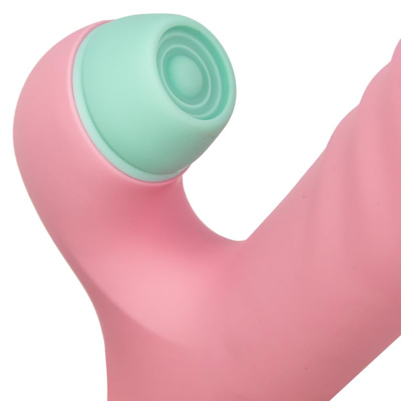 Daisy, Vibrador Conejito, Recargable USB, Silicona, 100% Sumergible (Rosa)