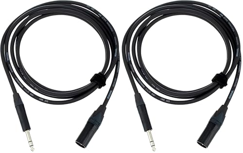 Cable AUDIO Select XLR con componentes de alta fidelidad 2,5 m par estéreo