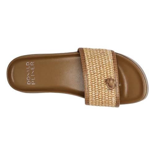 Image of Donald Pliner Women's Farrah Slide Sandals, Women's Summer Sandals, 1,25 inch Slip-On Sandals for Women