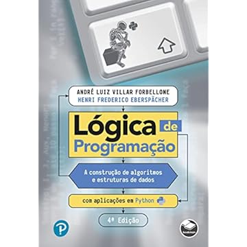 Capa do livro Lógica de programação: A construção de algoritmos e estruturas de dados
