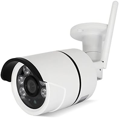 Outdoor Security IP Camera Wireless - NIANTE 720P Night Vision and Weatherproof WiFi Camera with SD Card Slot, Remote Access, Motion Detection for HOM e Security Camera System