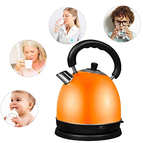 Kettle eléctrico de acero inoxidable 2.0 litros rojo miniatura 5