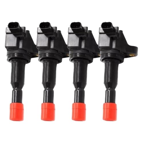 Bobine d'allumage 30520-PWC-003 lot de 4 pour Fit 1.5L L4 années 2007 2008