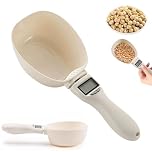 Electronic Measuring Spoon with Conversion, Adjustable Digital Food Measuring Scoop Scale, Electric Spoons for Cooking 800g / 0.1g High Precision with LCD Screen, Kitchen Baking Gadgets