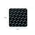 12PCS Rug Gripper, Double Sided Reusable Under Rug Carpet Tape Stickers, Carpet Fixing Sticker, Rug Anti Slip Grips for Area Rugs, Non Slip Rug Pads (Black Square)
