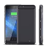 MOTA iPhone 6/6s Extended Battery Case, MOTA 2400 mAh dual-purposed Ultra-Slim Protective Extended Battery Case - Black - Battery - Retail Packaging - Black
