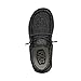 Hey Dude Wally Youth Basic Black Size 3 | Kids Shoes | Kids Slip-on Loafers | Comfortable & Light-Weight