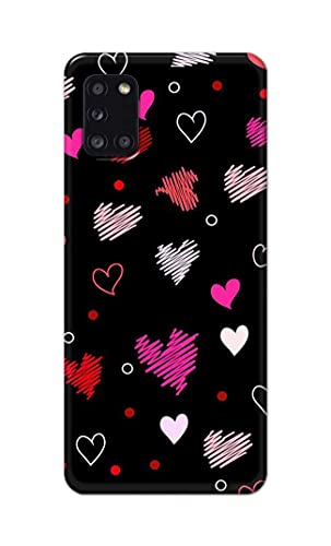 Image of PRINTFIDAA Vibrations of Love Hard Back Cover for Samsung Galaxy A31, SM-A315F / DS, SM-A315G / DS Back Cover -(P6) KAT1009