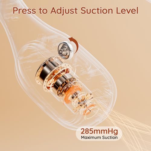 Image of NCVI Wearable Breast Pump, Neckband Style Hands-Free, with Slim Cups