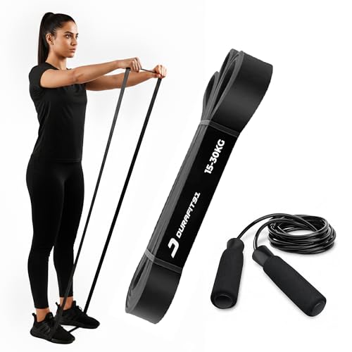 Image of Resistance Band Set of 1(Medium) Pull Up Bands for Men & Women, Exercise Bands for Strength Training, Home Workout, Gym Fitness, Stretching, Mobility, Yoga, Crossfit & Physical Therapy