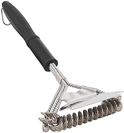 QILIN Grill Brush and Scraper, 2 Pack BBQ Grill Cleaning Brush, Best BBQ Cleaner, Perfect Tools for All Grill Types, Ideal Barbecue Accessories
