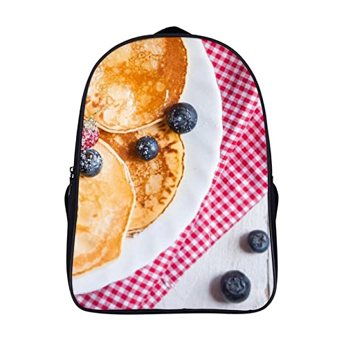 Sac à dos d'école pour enfants Crepes Travel Rucksack bleu marine durable de 40x28x16cm