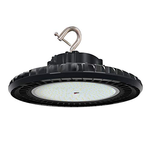 Exclusive Discount 50% Price LED High Bay Light Fixture 150W, 5000K UFO High Bay Lighting IP65 1-10V Dimmable Barn Workshop Warehouse Gym Airport Lights (100-277V) ETL DLC Listed US Hook 5' Cable One-Day Sale: Up to 40% Off LED High Bay Light Fixture 150W, 5000K UFO High Bay Lighting IP65 1-10V Dimmable Barn Workshop Warehouse Gym Airport Lights (100-277V) ETL DLC Listed US Hook 5' Cable