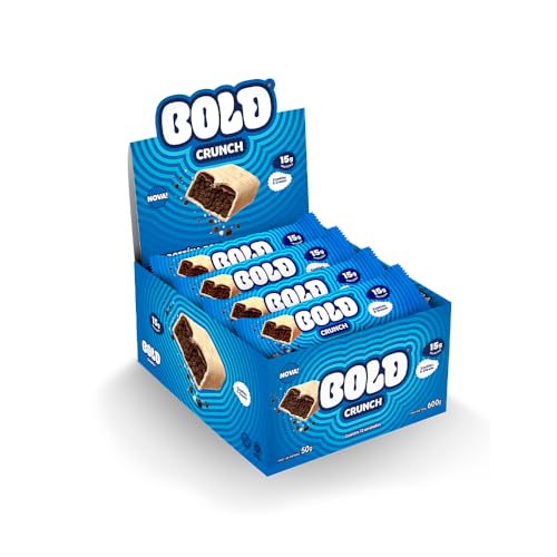 BOLD CRUNCH COOKIES & CREAM (12 un.)