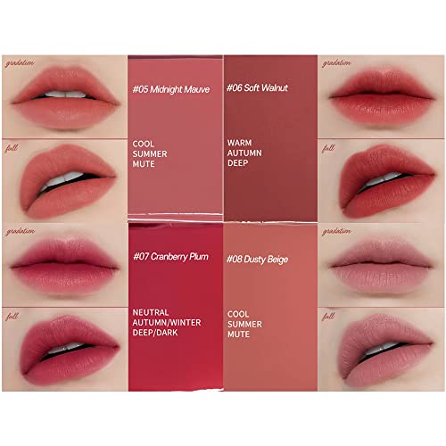 Etude 651000216 Fixing Tint #05 Midnight Mauve (23Ad) | Long Lasting High Pigmented Liquid Lipstick | Waterproof Lightweight Matte Finish Lip Stain thumb #6
