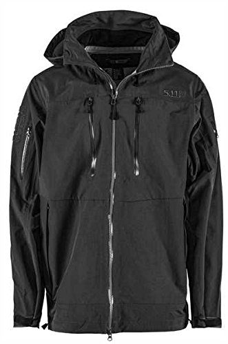 5.11 Tactical Men's High Performance Approach Jacket, Style 48331, Black, Large