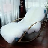 Genuine Sheepskin Rug with Little Patches