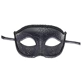 La máscara se fija con una cinta de seda para mantener las máscaras en su lugar. Ligero y cómodo de llevar.