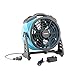 Price comparison product image XPower FM-65B Misting Fan Cooling Humidifier Carpet Blower Outdoor Axial Fan High Speed Cooling Air Circulato