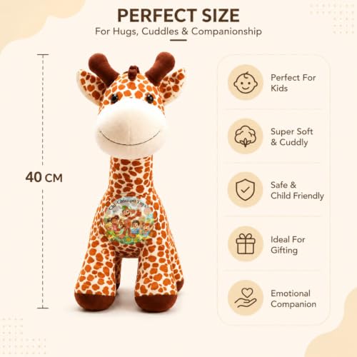 Image of Chi-Chimpu Cute and Identical Big Size Rhino Plush Toys for Kids Babies and Girls -Educational Animal Stuff Toy | Wild Animal (50 cm)