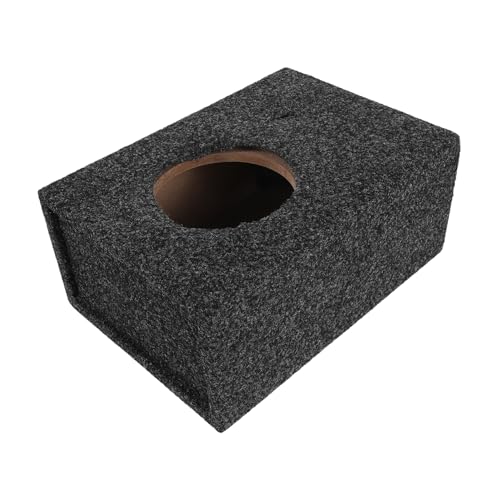 Durevole: realizzato con materiali ad alta resistenza, il nostro alloggiamento per altoparlanti per camion è costruito per resistere a urti e cadute, garantendo prestazioni per la tua scatola per altoparlanti per auto, subwoofer sigillato per auto, alloggiamento per altoparlanti per auto