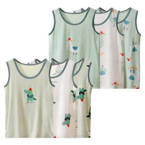 Maillots de corps enfants en coton anti-irritation sous-vêtements confort 2-12 ans