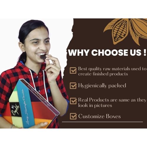 Image of Expelite Personalised Diwali Gift Hamper | 12 Piece Chocolate Box for Diwali | Unique Gift Hampers Under 500