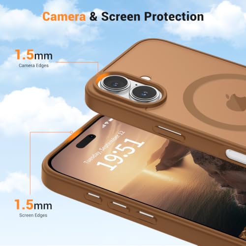Coque iPhone 16 mate de qualité militaire robuste - 6