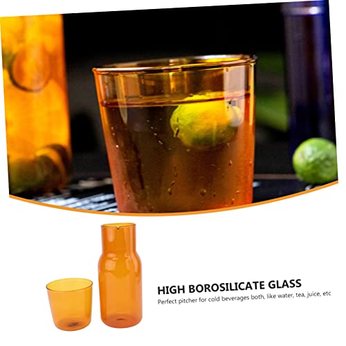 Set de vasos y jarra de vidrio borosilicato Cabilock miniatura 7