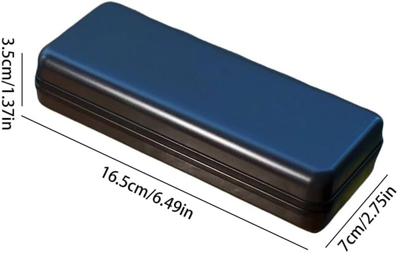 Glasses Case Portable Square Metal Presbyopia Sunglasses Case For Men And Women Eye Glasses Cases
