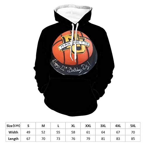 Marquette University Basketball Team Breathable Warm Sweater, Fashionable Trend, Easy to Dry and Durable, Suitable for Fans, Unisex and Children - Thumbnail 3