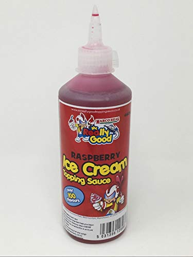 British Food Shop Marcos Reas Mr Really Good Ice Cream Topping Sauce (2 Raspberry)