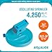 Aqua Joe AJ-OSPR20 Mini Oscillating Sprinkler on Sled Base, Up to 4,250 Square-Foot Coverage