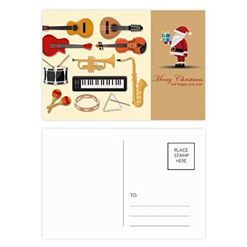 Cartes postales piano électrique Noël : oubliez les vœux banals avec ce lot de 20