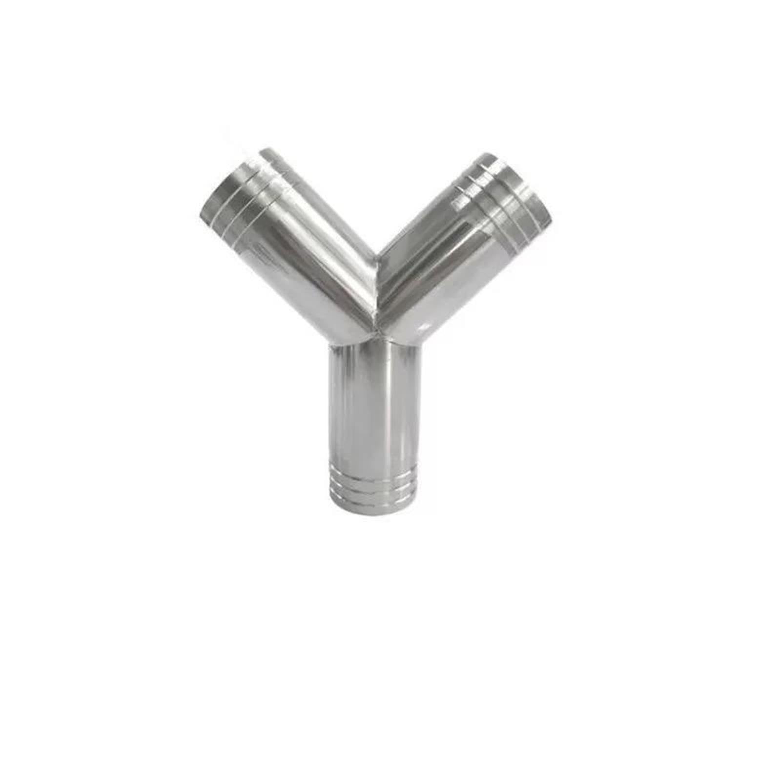 Conector Instalación Tuberías 3 Vías Forma Manguera Acero Inoxidable 316