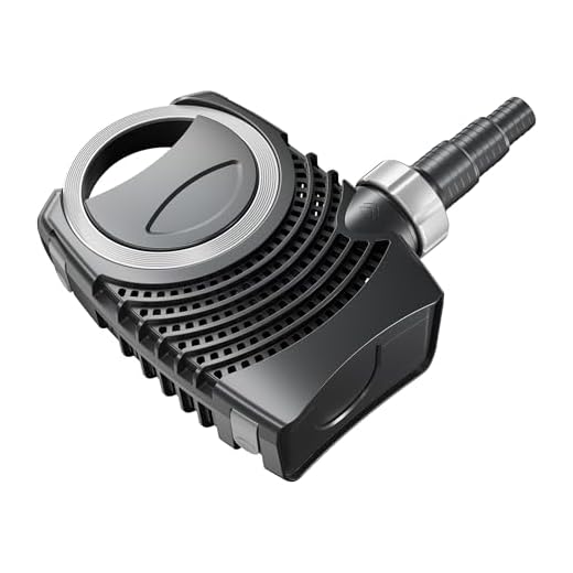 SunSun NEO-2800 SuperECO Teichpumpe 3000 l/h / 10 W, energiesparende Filterpumpe, Bachlaufpumpe für Koiteiche, Umwälzpumpe, Skimmerpumpe, Gartenteichpumpe