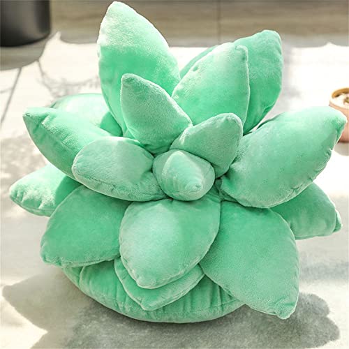 KUAIZI Almofada de flores em vaso plantas de pelúcia boneca macia suculenta almofada de pelúcia almo
