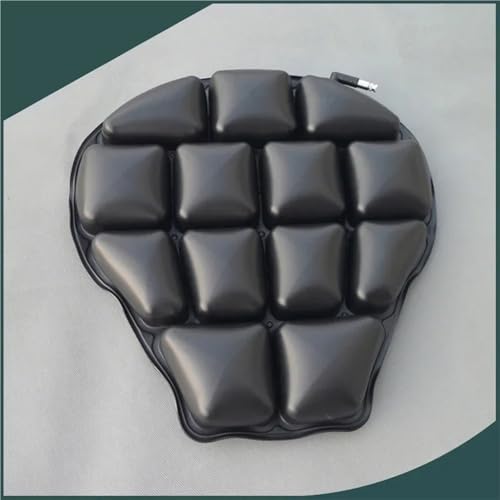Asiento de moto Cruiser R con cojín de aire grande para viajes largos por carretera 4
